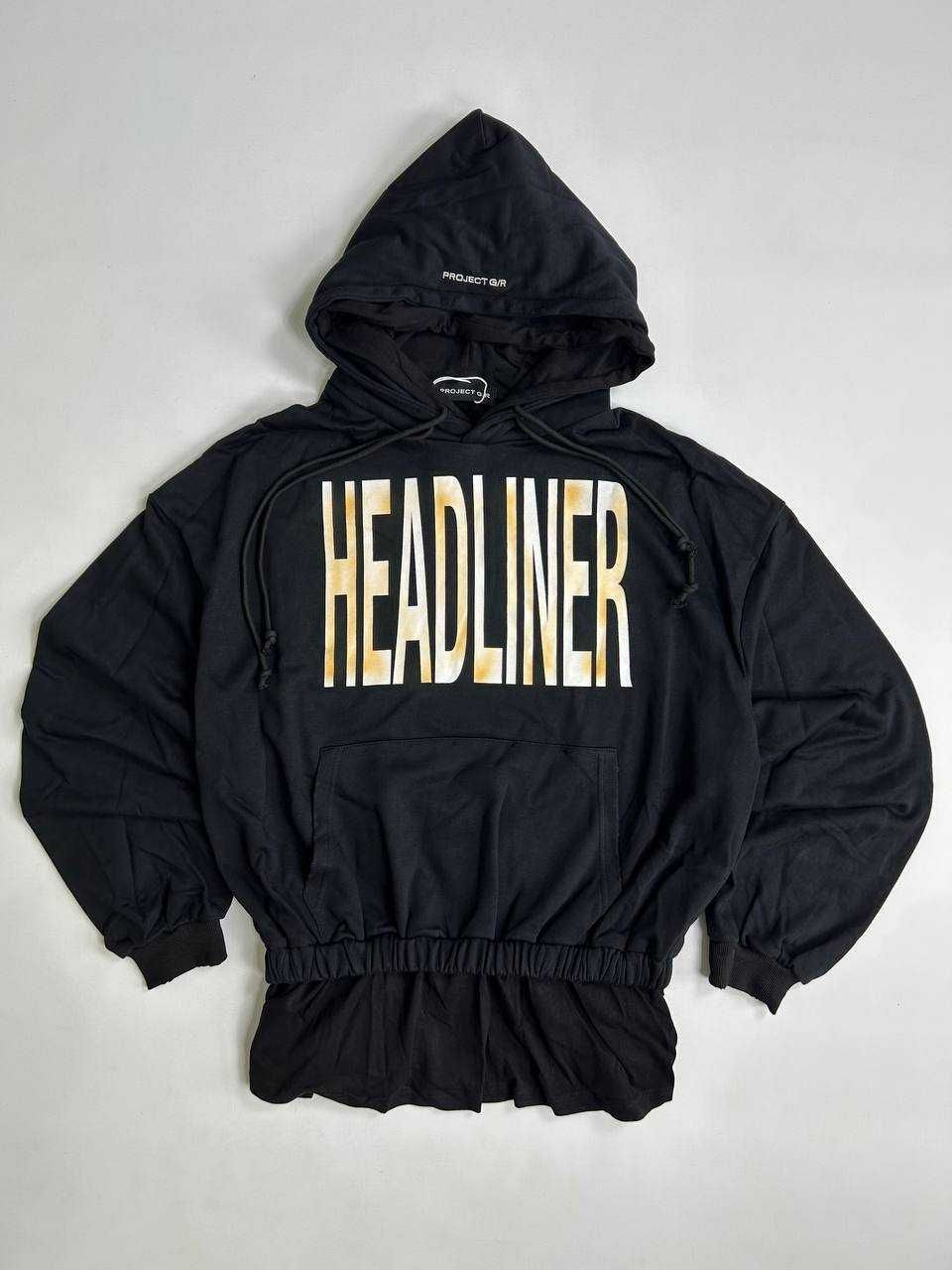 Project G/R GRAILZ gr кофта худи свитшот черный hoodie худі чорна M L