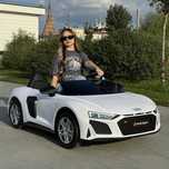 AUDI QUATTRO RS8 SPYDER RC 24V 480W Elektryczny Auto Akumulator DZIECI