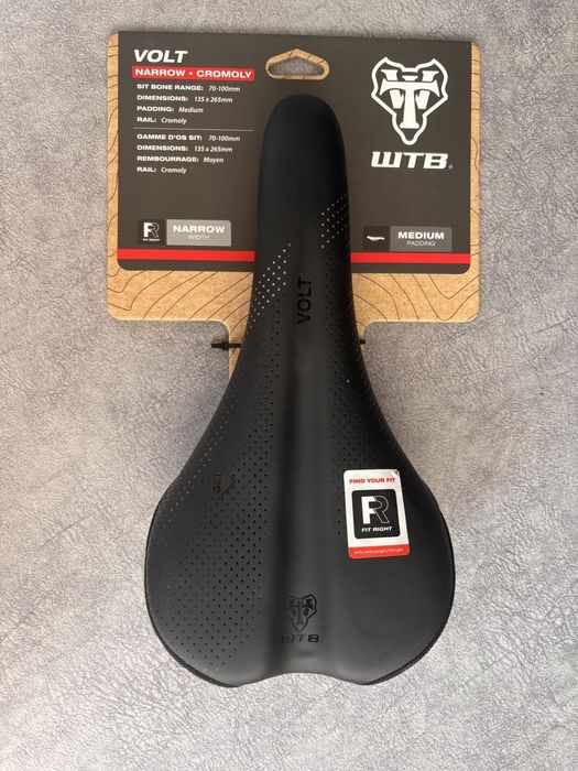 Сідло для велосипеда WTB ROCKET, VOLT CROMOLY narrow(два вида)