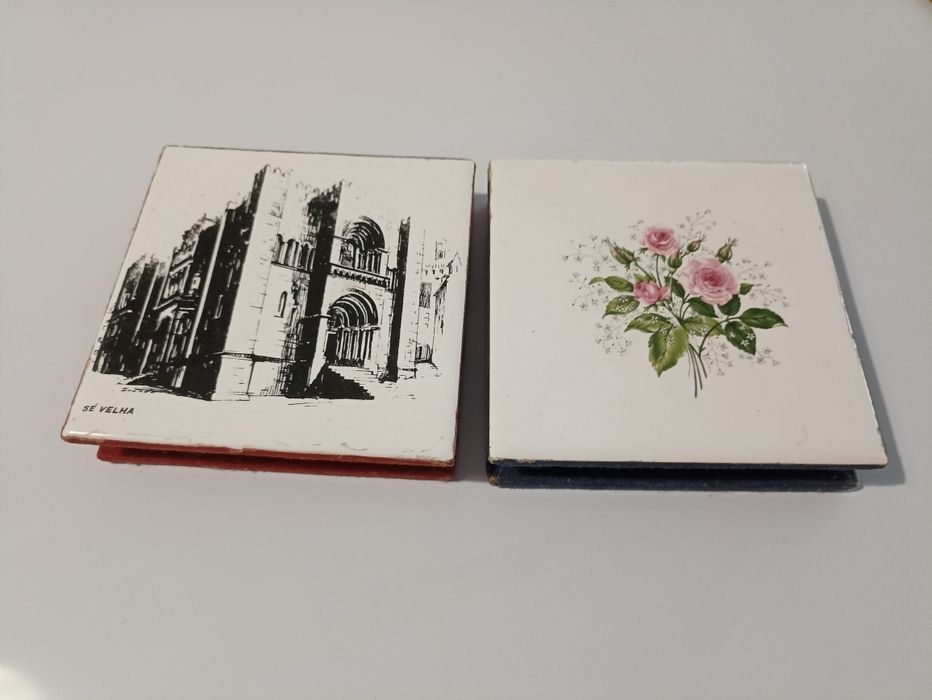 Artesanato feito com azulejos