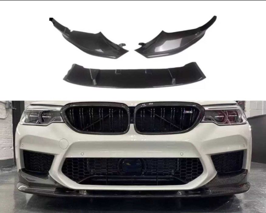 Сплиттер BMW M5 F90 G30 диффузор губа пороги обвес спойлер сплiтер