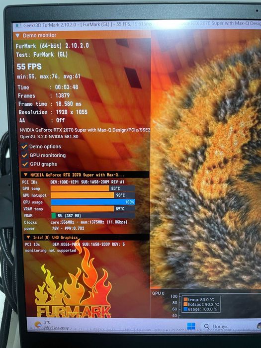 Ігровий ноутбук Razer Blade 15 15,6 i7-10750H/16gb/256gb/RTX2070 super