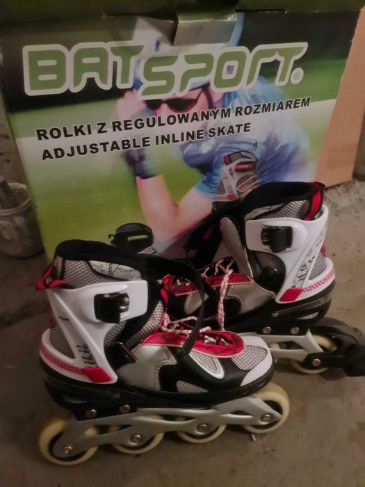 Rolki z regulowanym rozmiarem 36-38