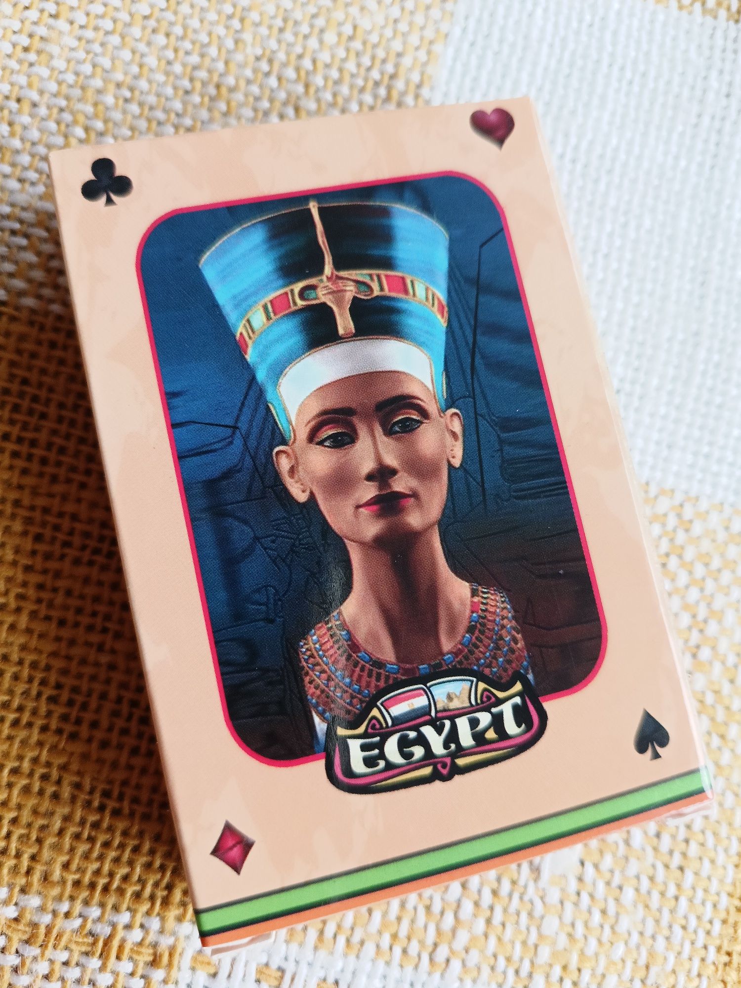 Egipt Karty do gry 54 szt. Egypt Faraon Wielbłąd Piramidy Grobowce