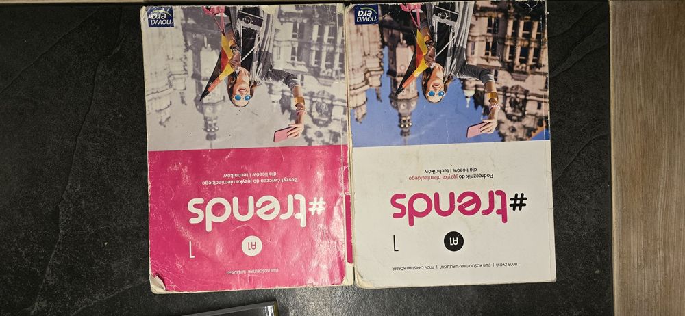 Podręcznik  i ćwiczenia Trends 1 niemiecki