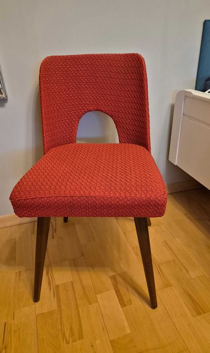 Krzesła muszelka PRL 10 sztuk