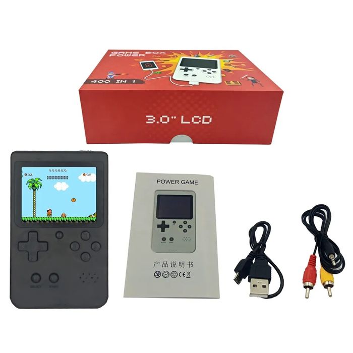 Игровая мини-консоль 400 в 1 и павербанк 10 000 mah