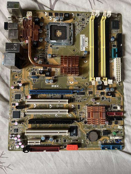 Материнская плата ASUS P5K / материнська плата asus p5k