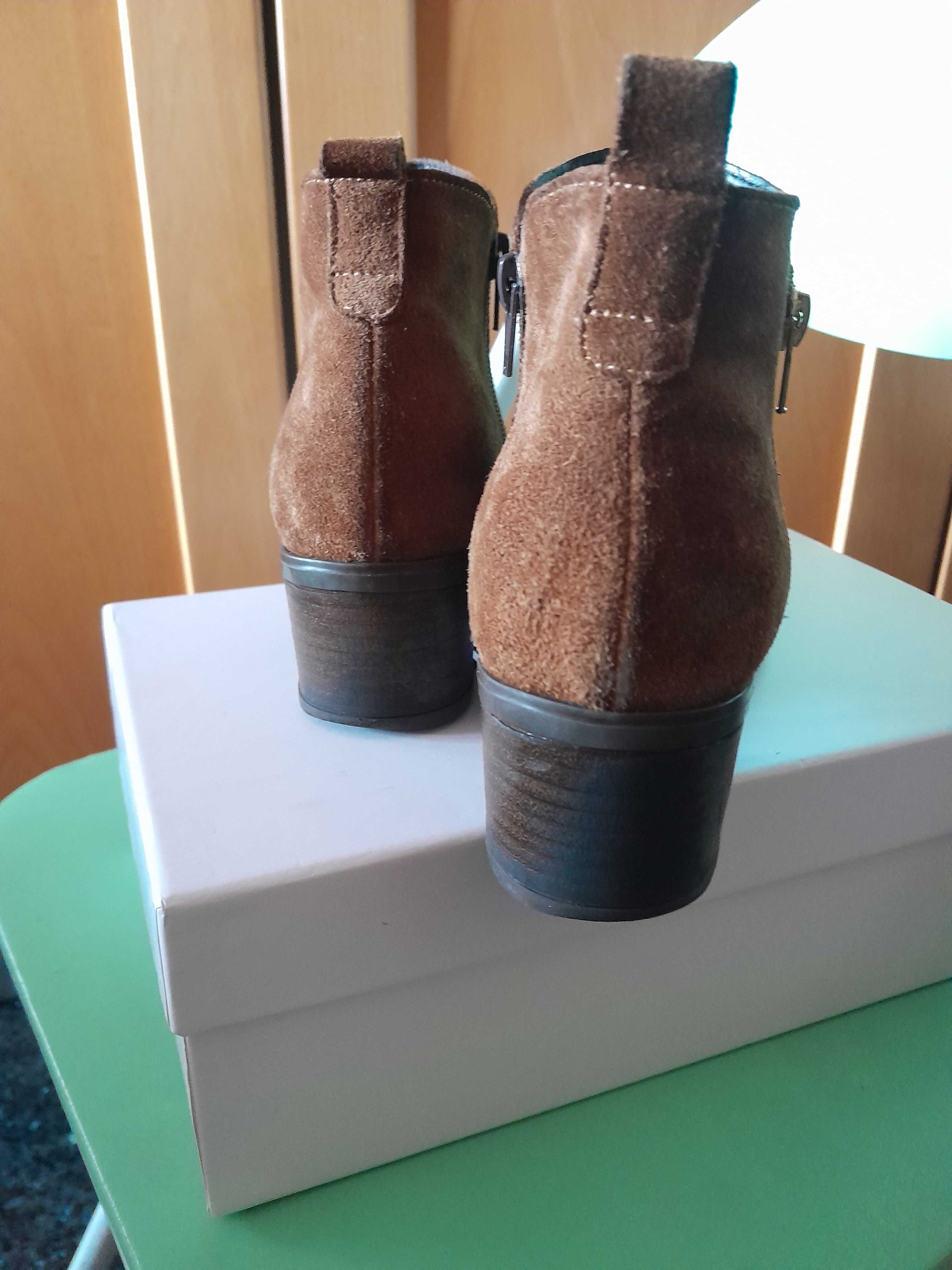 Botas cano curto senhora, 39