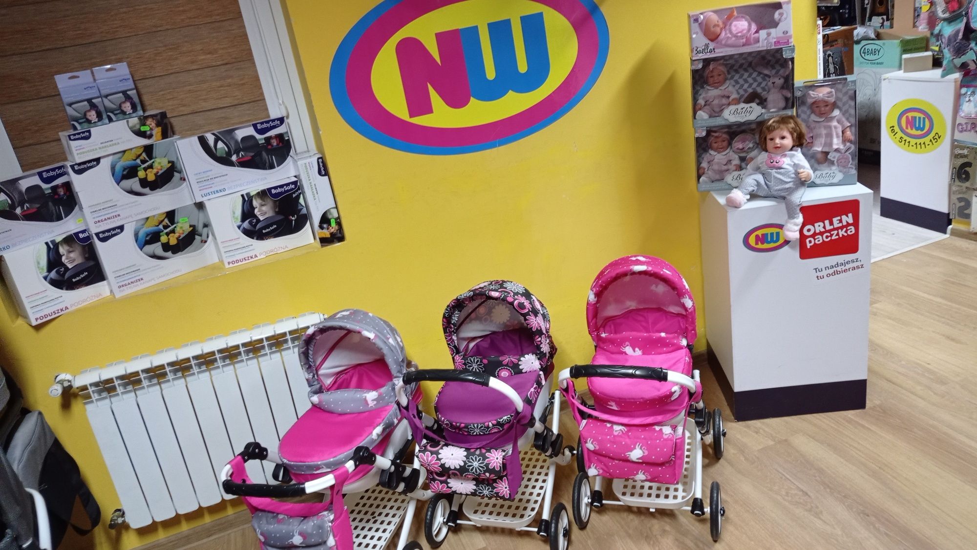 Nowy wózek dla lalek SKLEP DZIECIĘCY NW
