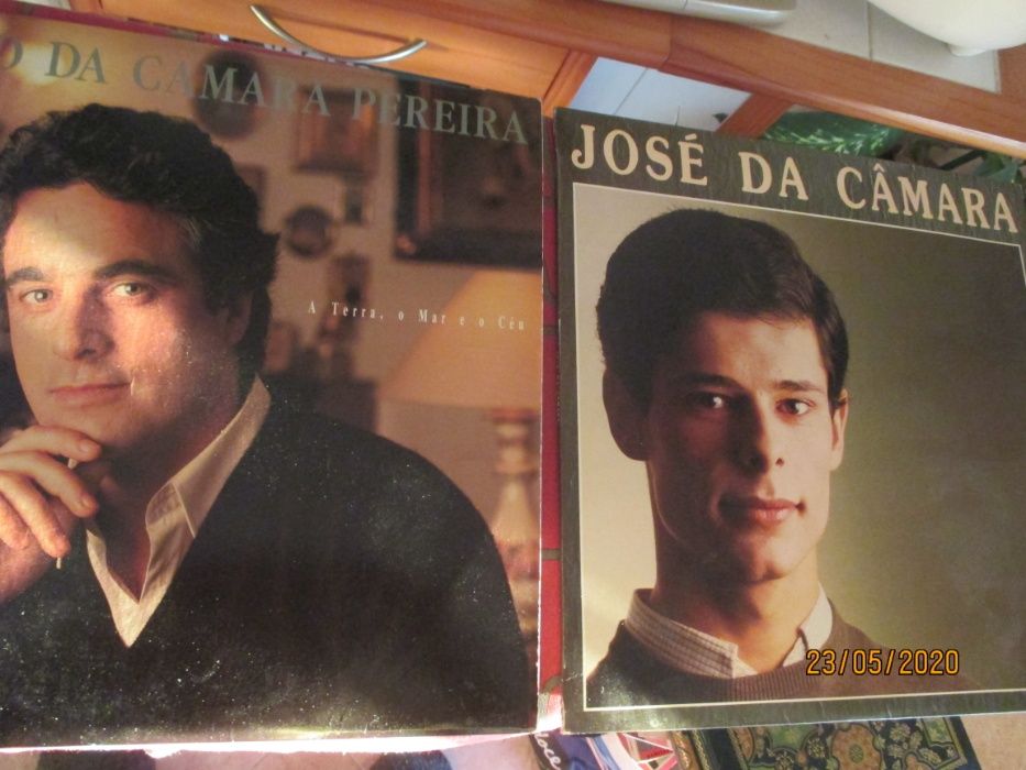 2 discos de vinil - Nuno da Camara Pereira e José da Camara