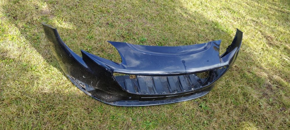 Zderzak przód przedni Opel Corsa E czarny