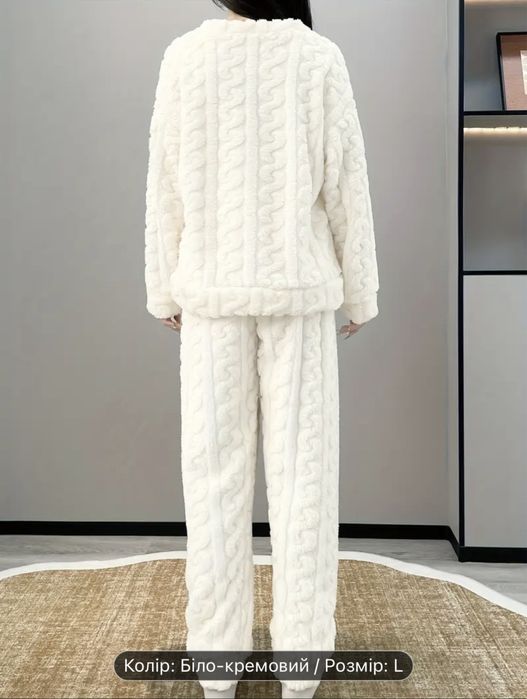 Софт костюм домашній піжама тепла ніжний і теплий L XL