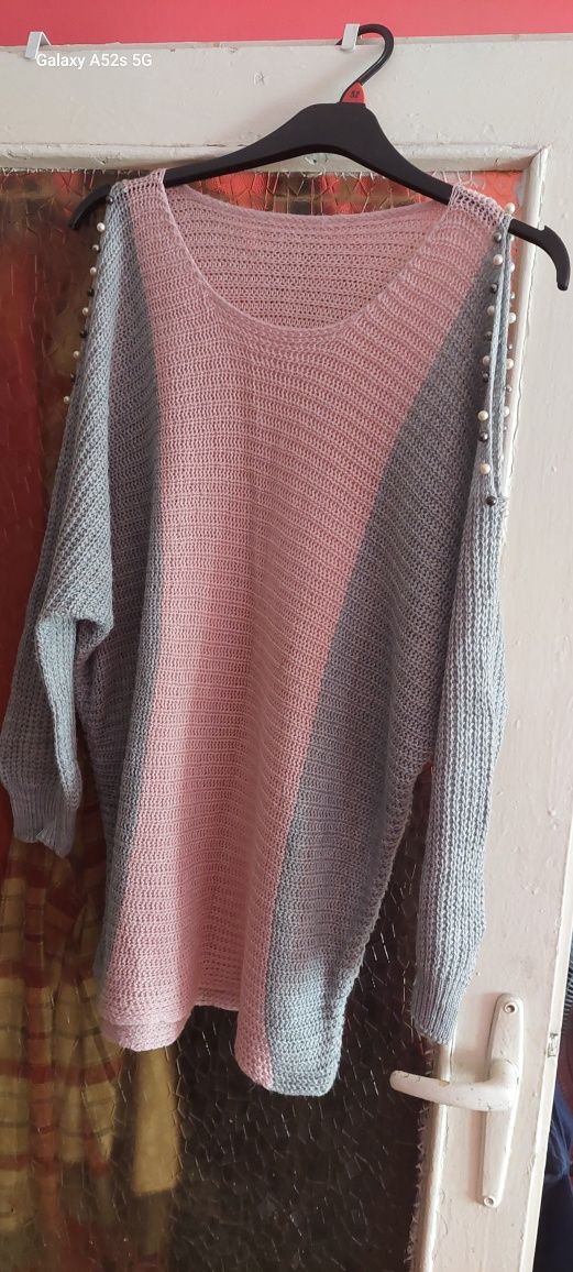Wełniany sweterek 2xl