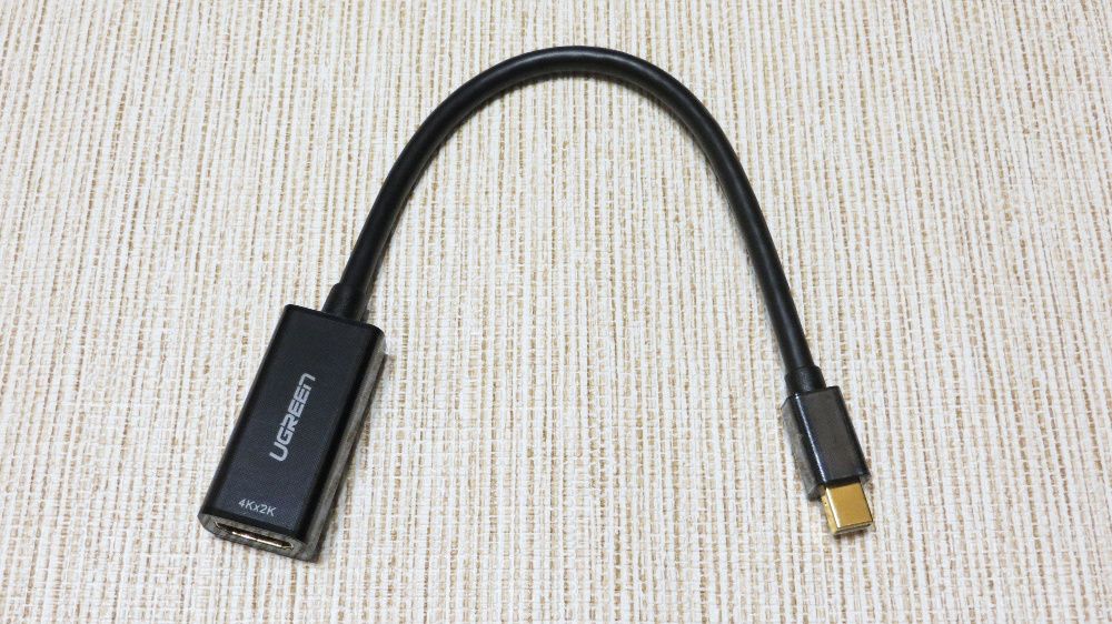 Переходник Mini DisplayPort HDMI Ugreen 4К для MacBook Thunderbolt 2