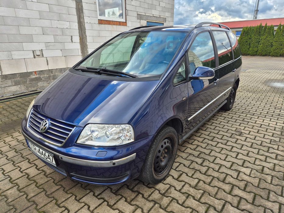 VW sharan family 1.9tdi 130ps 2004r xenon skóra 7 foteli