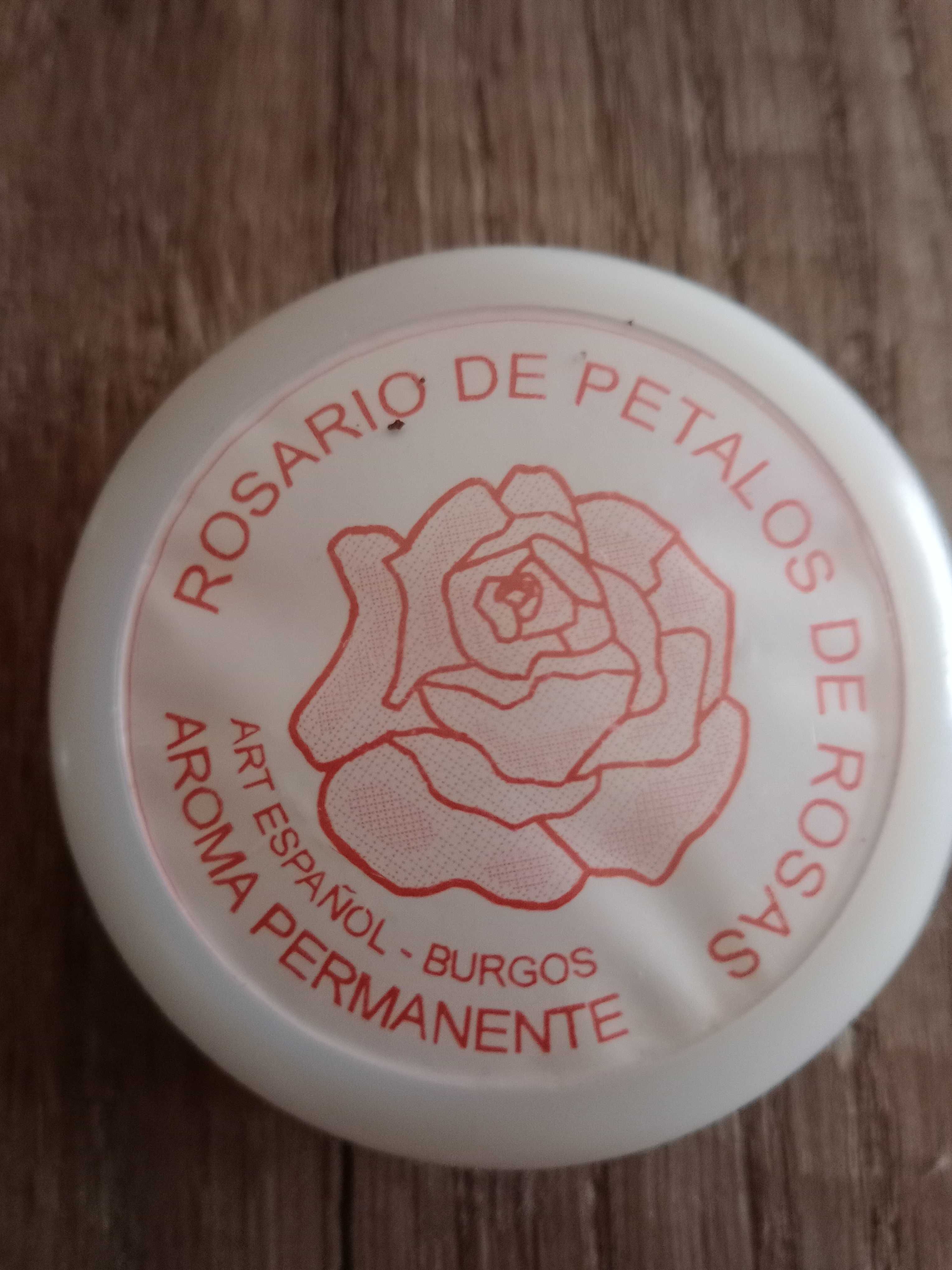 Rosário muito especial, feito c/ pétalas de rosa Perfumado permanente