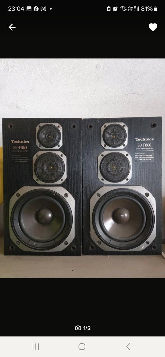 Technics amplituner SU-VX-600 CD Player SL-PG-400A plus głośniki