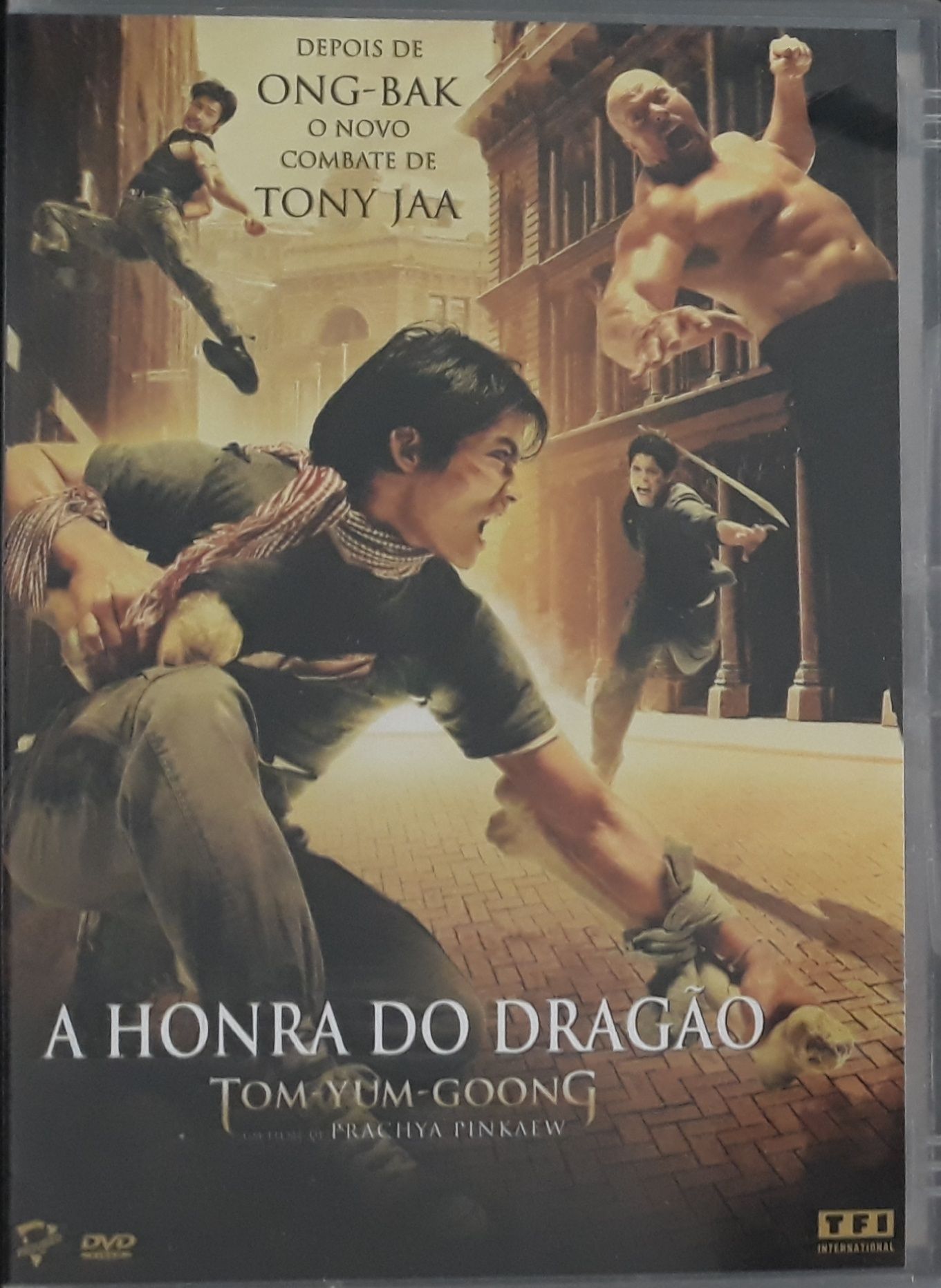 DVD A Honra do Dragão Tony Jaa