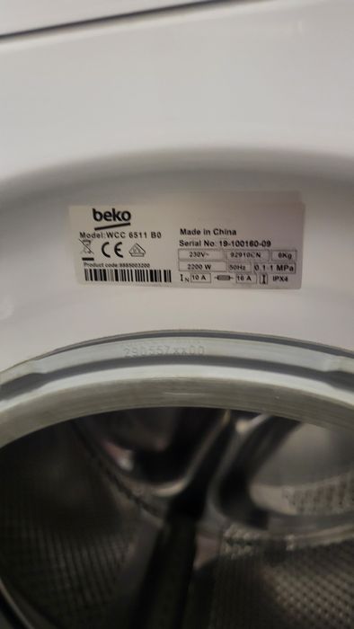 Pralka Beko uszkodzona