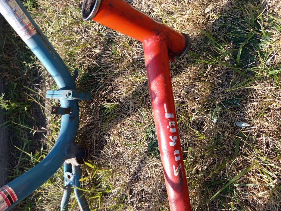 Ramy frame set Romet Universal flaming sokół retro składak vintage