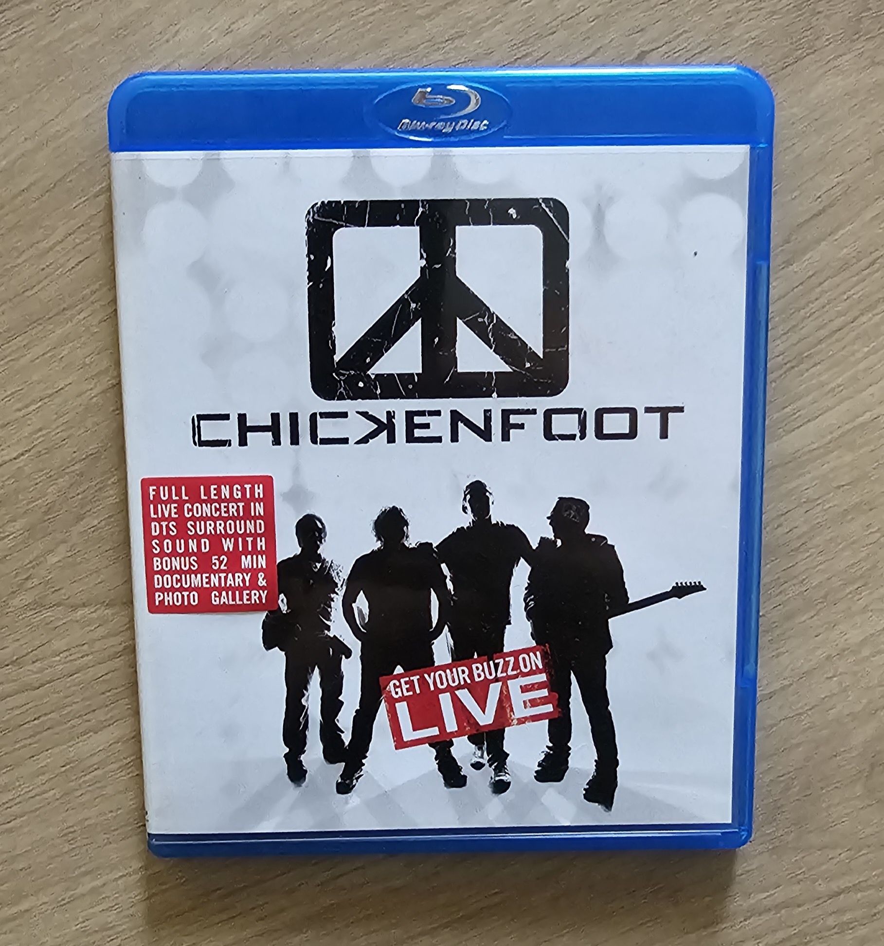 Chickenfoot Get your Buzz on Live blu-ray