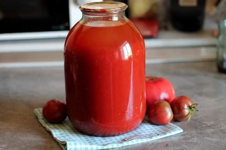 Домашній томатний сік урожаю 2023