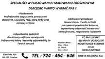 Lakiernia / Malowanie Proszkowe / Piaskowanie/CNC-Cięcie Laserem!