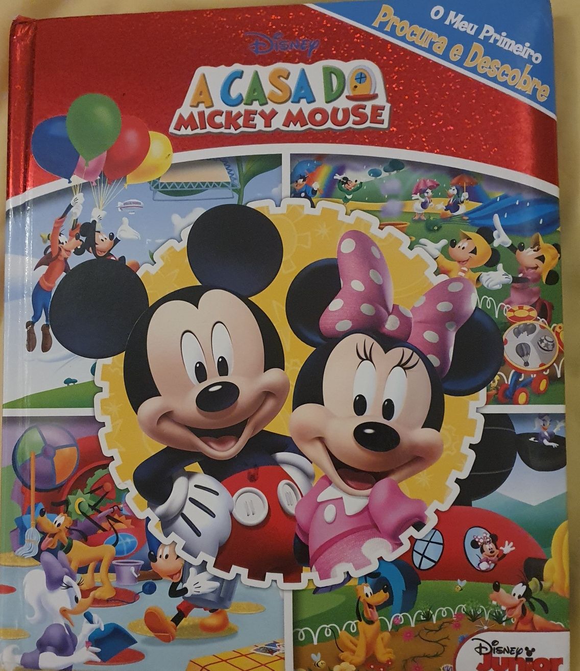 Livro Didáctico da Disney Junior A Casa do Mickey Mouse