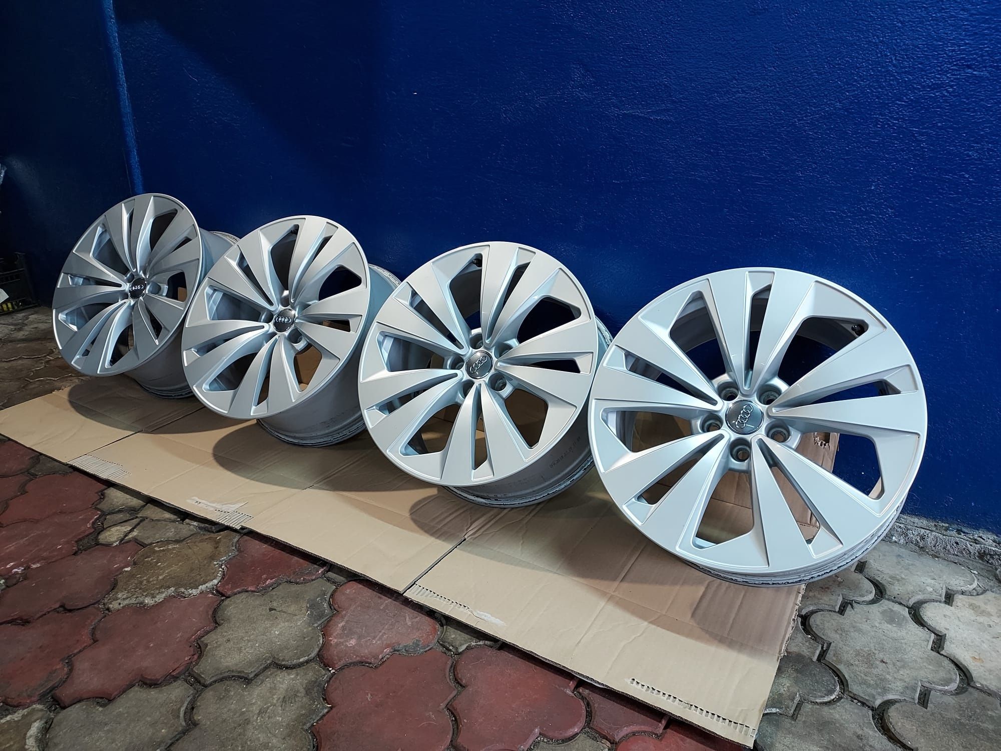 Alufelgi R19 5×112 Audi Q8,Q7,A5,A7,A8 oryginalne idealny stan