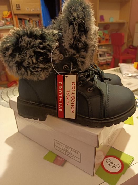 Buty zimowe dla dziewczynki