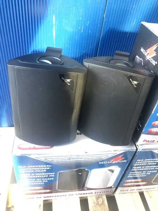 Głośniki speakers naścienne / sufitowe MONACOR EUL-30/SW para