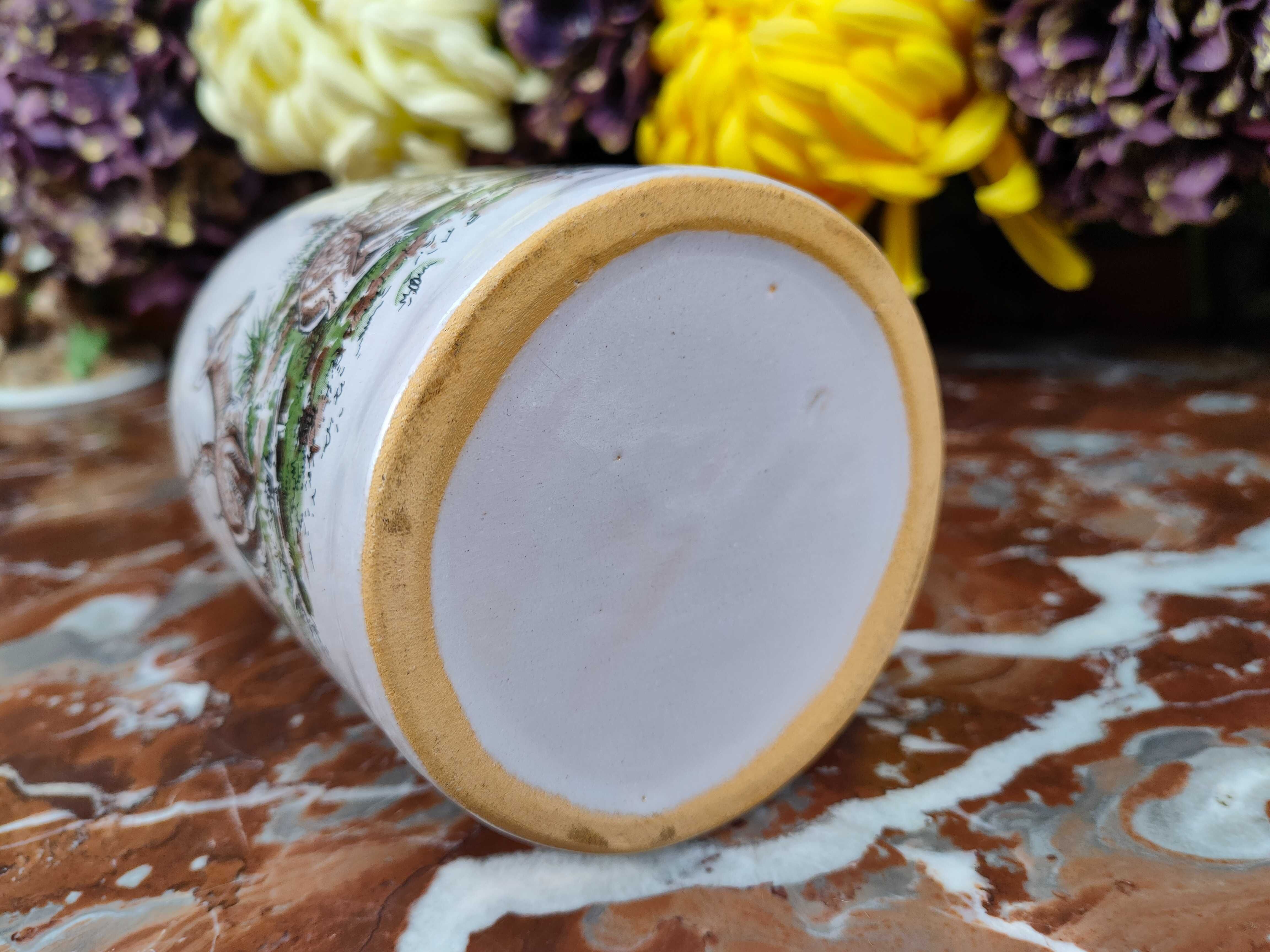 Ceramiczny myśliwski kufel - Łoś z klępą - 0,49 L - Reimann