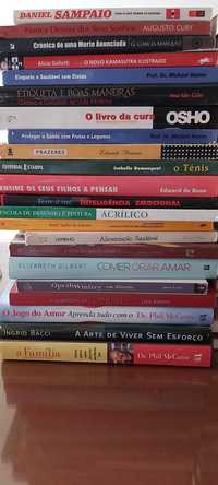 2€ livros variados em bom estado