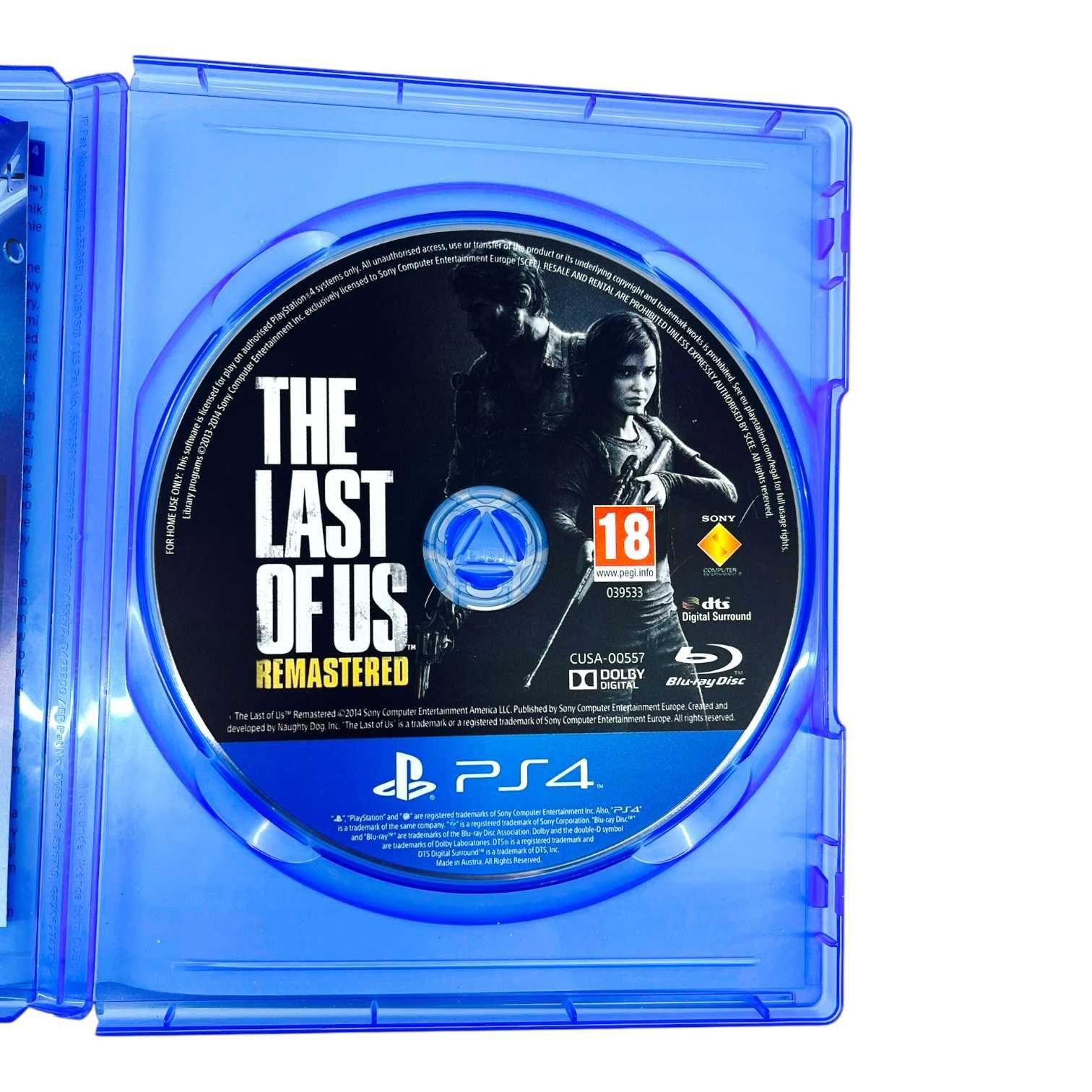GRA PS4  The Last of Us Remastered