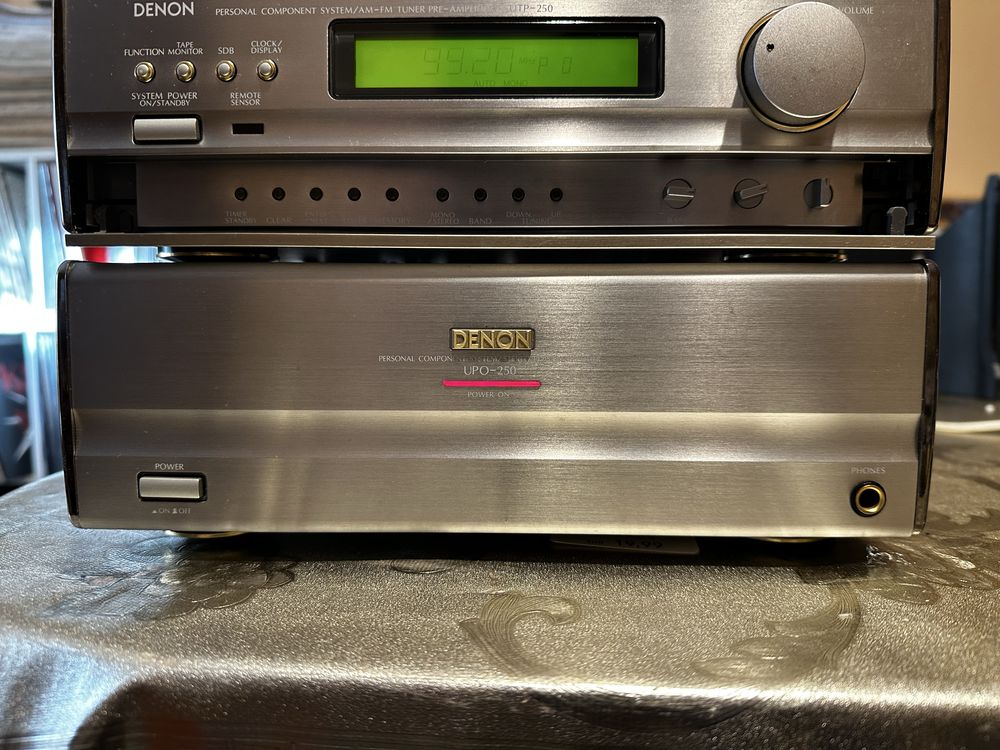 Wieża DENON upo250, utp250, udrw250, usd250 + pilot