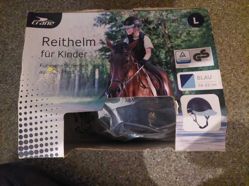 Kask jeździecki rozmiar 51-54