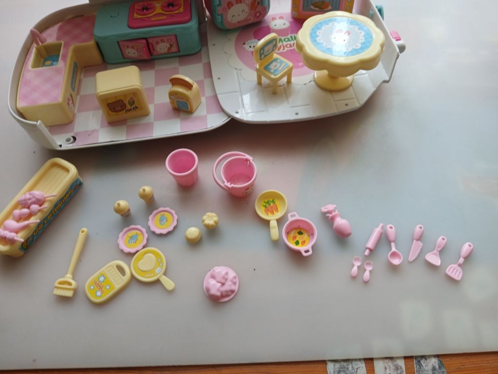 Kuchenka domek dla małych laleczek
