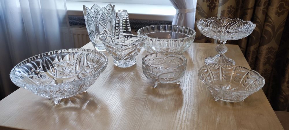 Ваза хрусталь корзина хрустальная