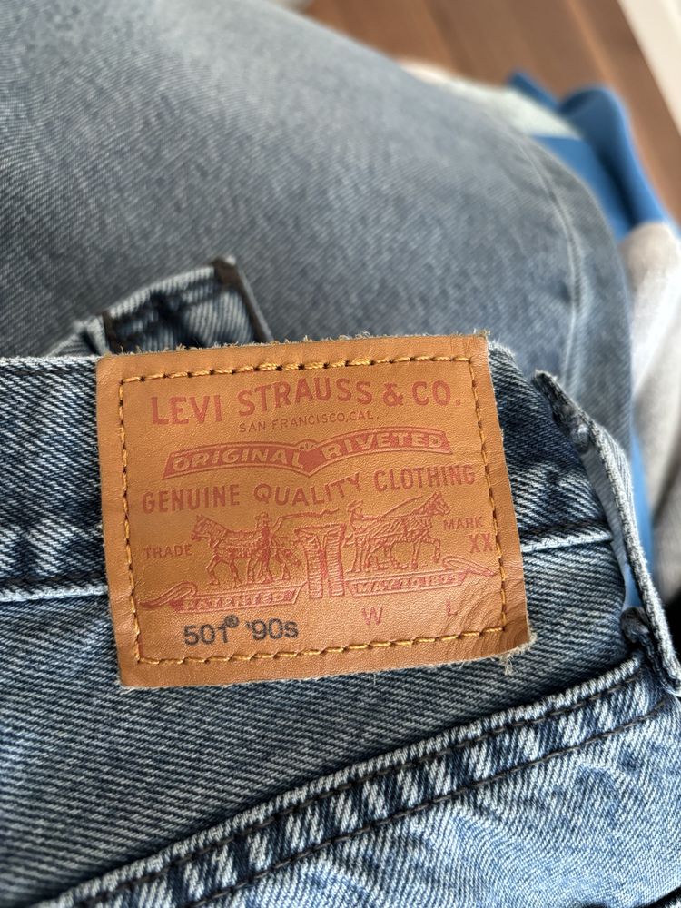 Calças Levi’s, modelo 501 90’s