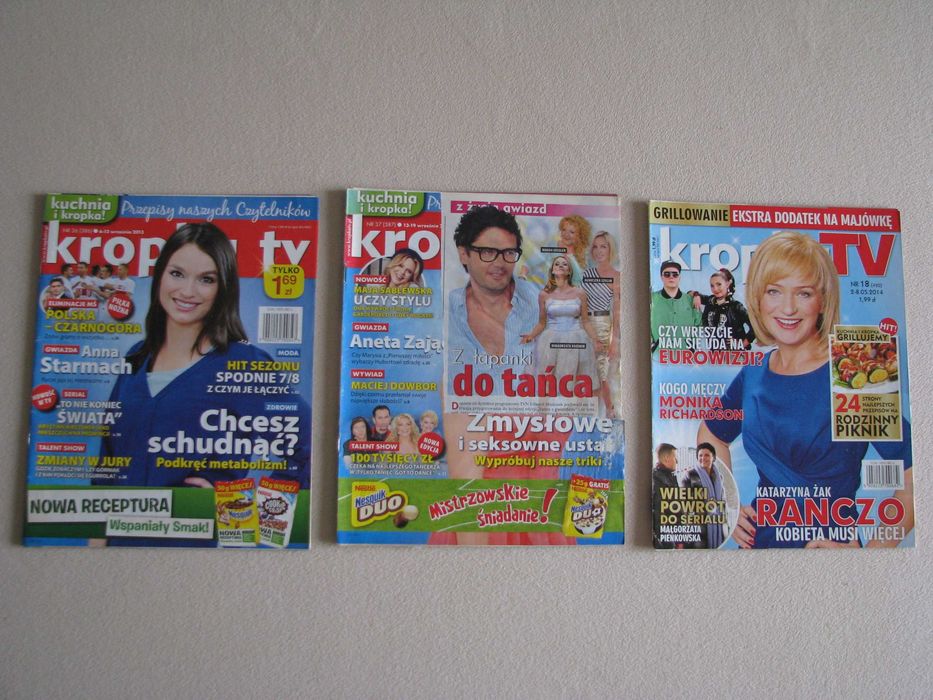 Kropka Tv - gazeta, program telewizyjny z lat 2013 - 2020