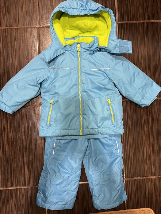 Зимовий  термокомбінезон дитячий комплект 80-86 см