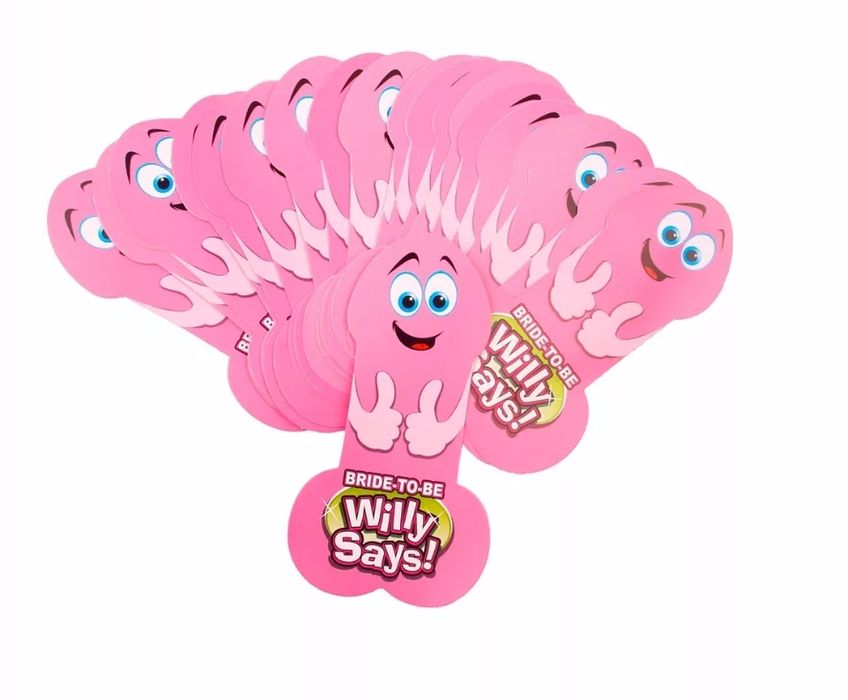 Cartas "Willy says" - Festa despedida de solteira