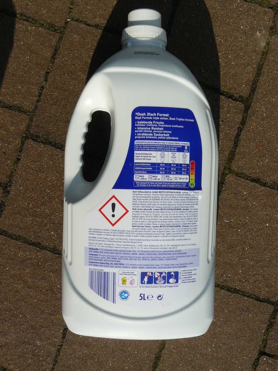 Okazja Dash Alpen Frische Universal Żel do Prania 100p 5L.