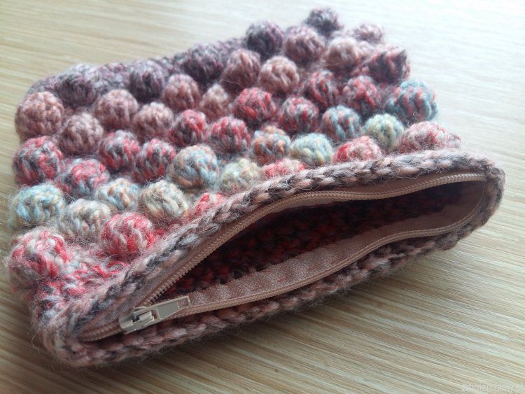 Plecak + portel / kosmetyczka na szydełku