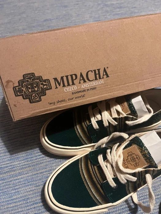 Sapatilhas verdes marca Mipacha [novas!]