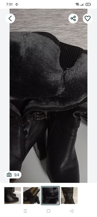 Зимні дівочі чобітки