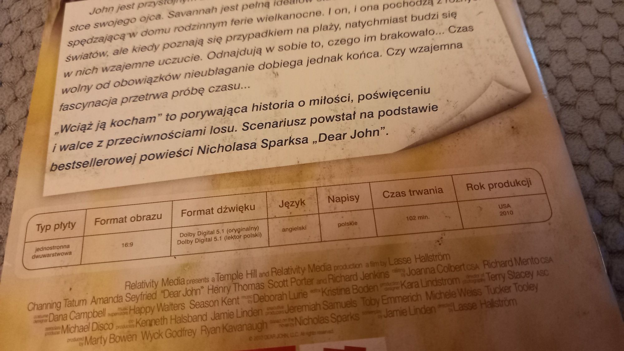 Wciąż ją kocham DVD