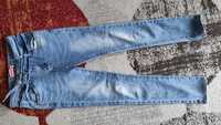 Spodnie dżinsowe dziewczęce jeansy 152