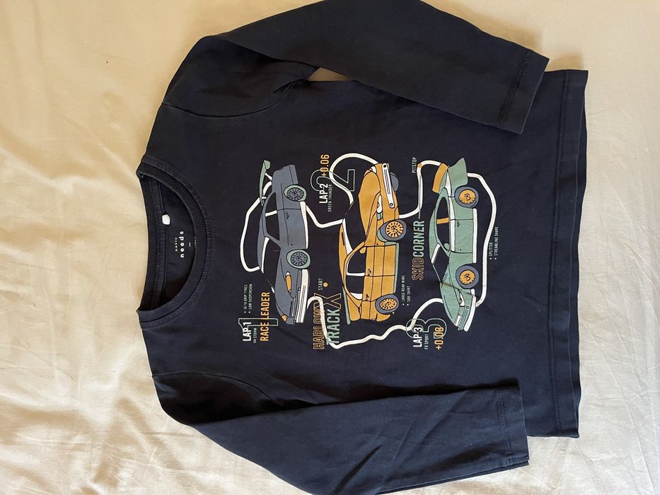 Koszulka z długim rękawem longsleeve name it auta 104